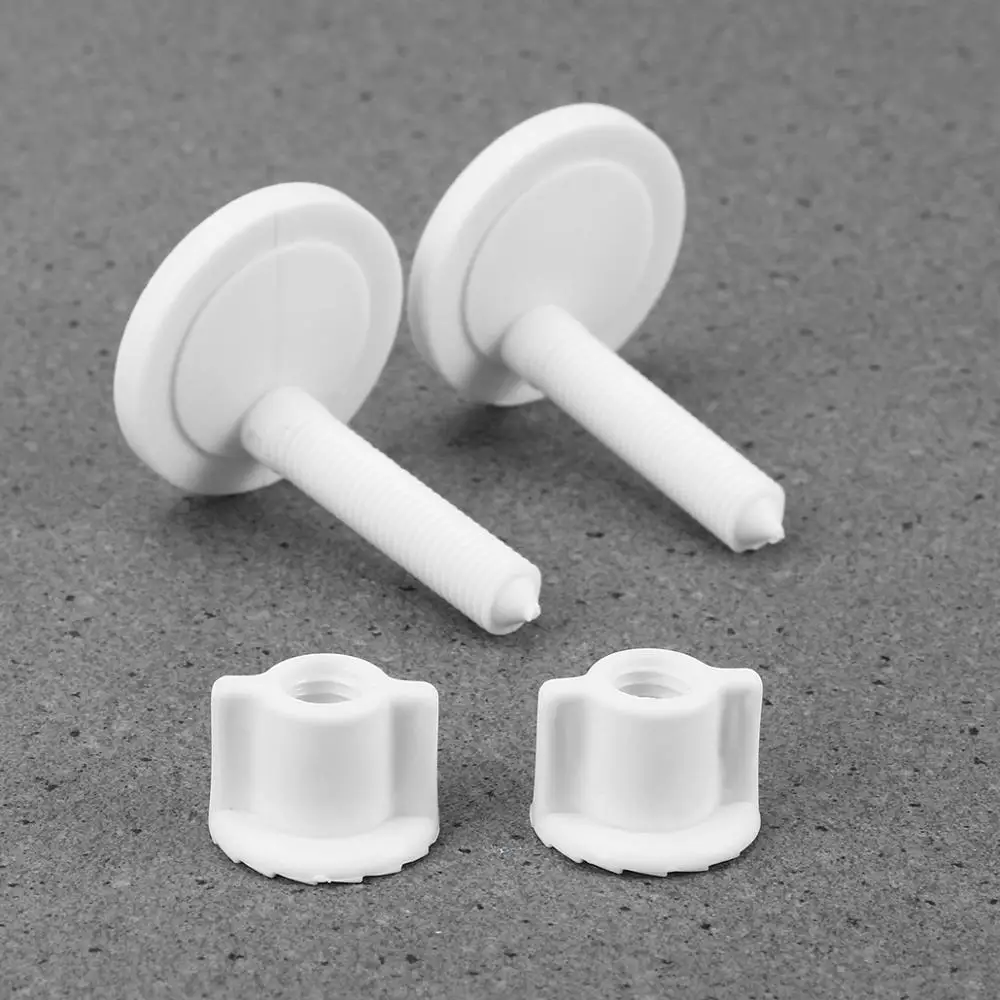 4 шт. пластиковые шарнирные болты для сидений унитаза с гайками и комплект
