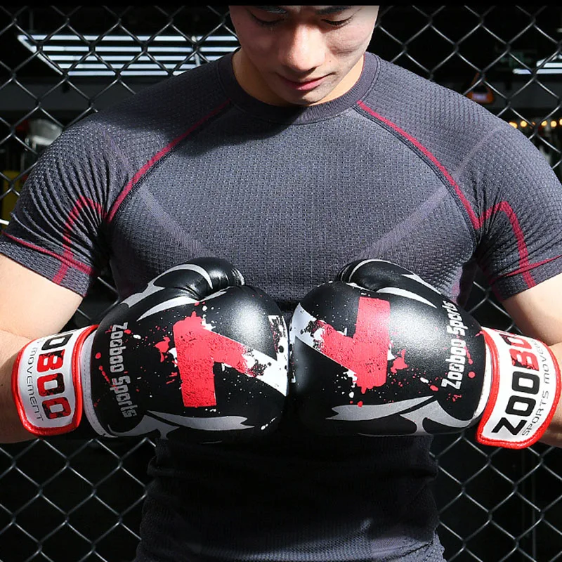 Боксерские перчатки Муай Тай перчатка для кикбоксинга мешок спарринг пробойник