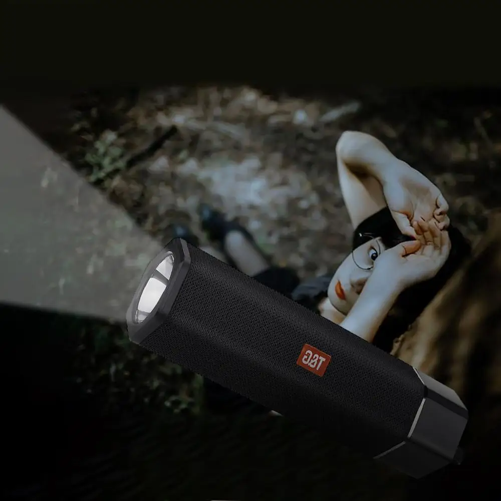 Уличный HIFI Портативный беспроводной Bluetooth динамик USB стерео звук сабвуфер
