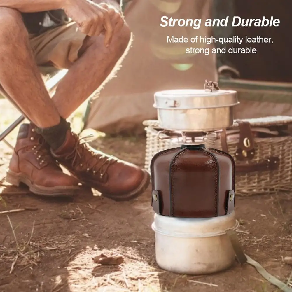 

Anti-Collision Tank Cover Case Camping Warmer Case Gas Tank Cover Outdoor Camping Accessoires For Small Camping Flat Air Tanks