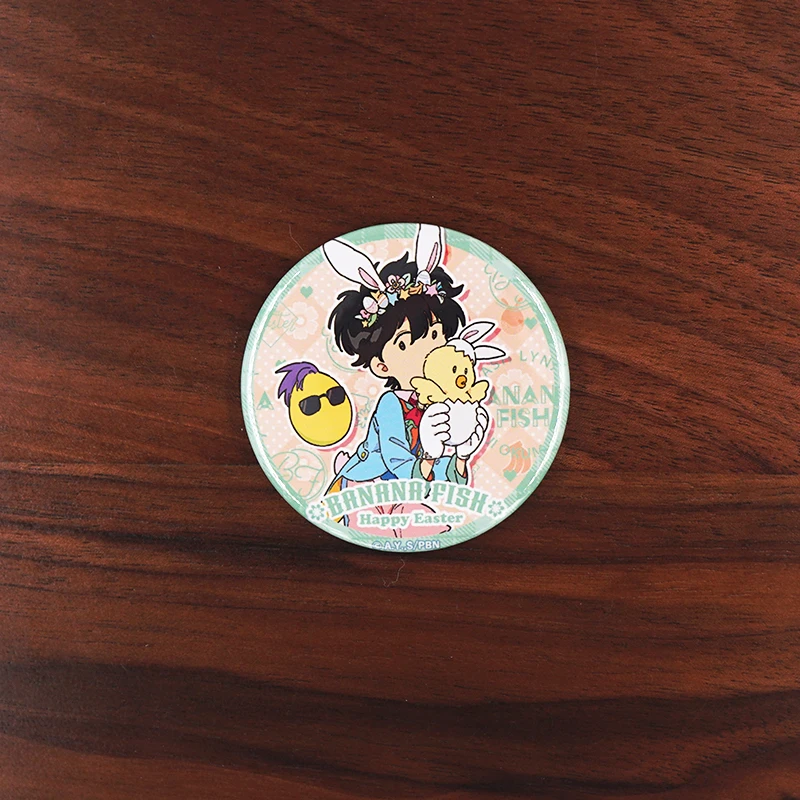 Металлическая брошь в виде кролика 50 мм | Украшения и аксессуары