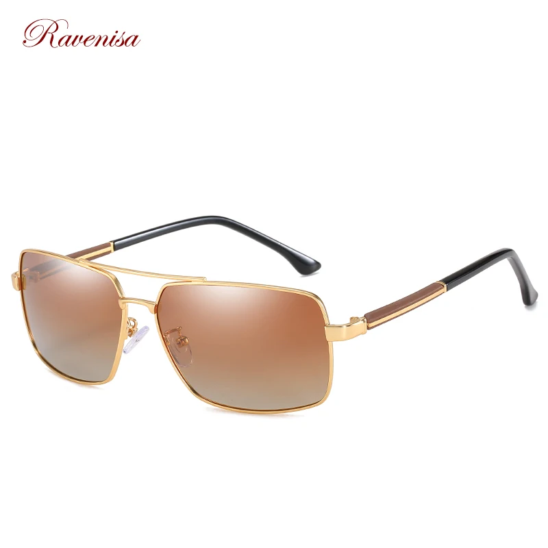 2020 Модные поляризованные солнцезащитные очки для мужчин Винтажные