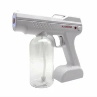 ultraviolet atomizing disinfector blue nano disinfection sprayer handheld wireless rechargeable sterilizer
