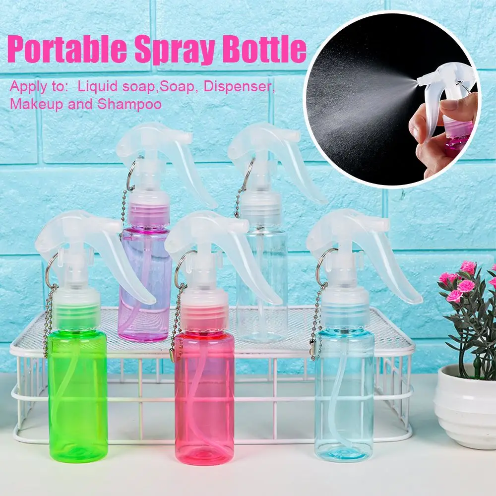

60ML Travel Containers Travel Holder Chain Hook Lotion Samples Spray Bottles Makeup Tools Separate Bottling