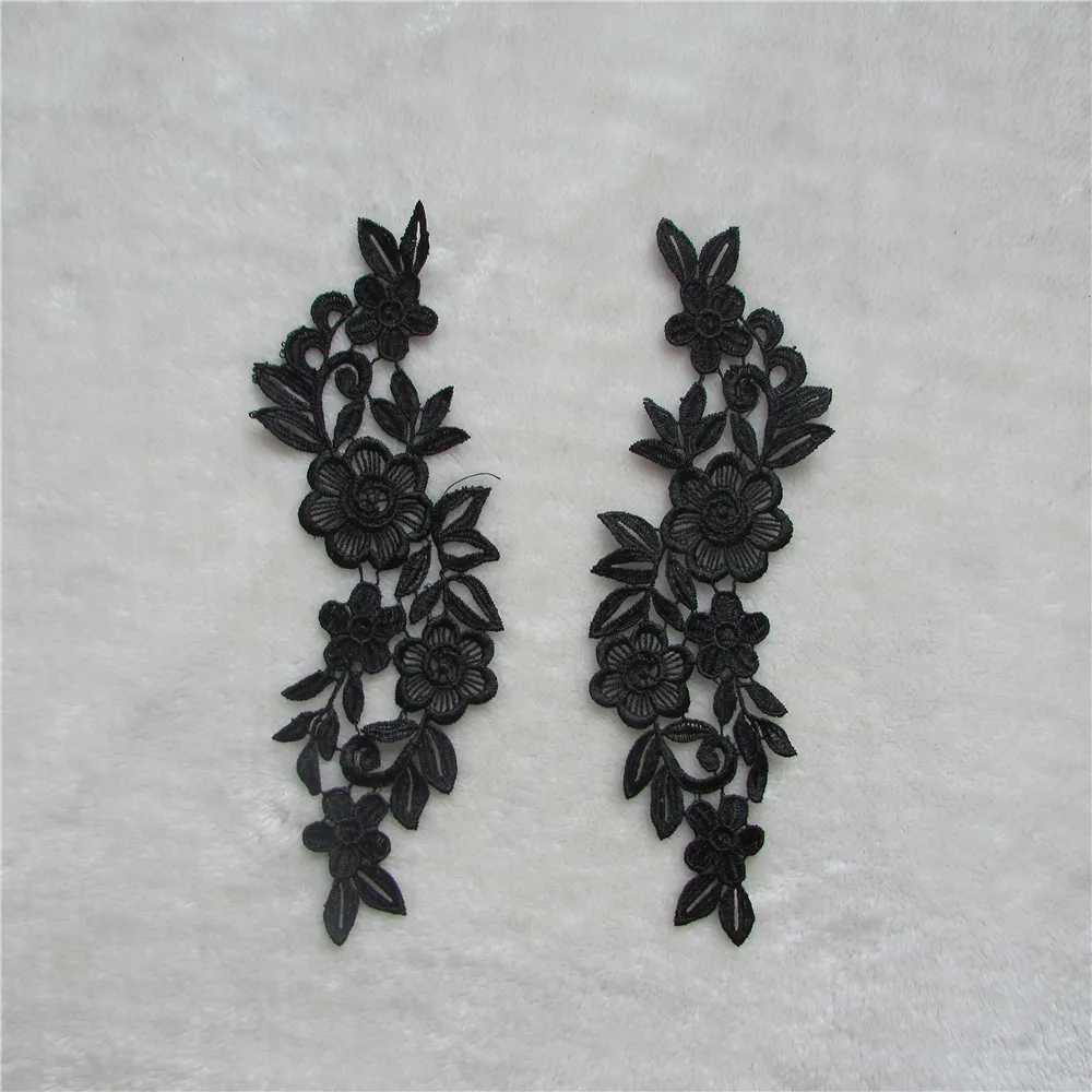 Новинка модный вышитый цветок кружевной воротник декольте DIY ремесла Швейные