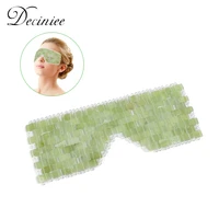 jade eye mask natural stone healing cool eye mask for sleeping relaxation jade face mask therapy for reduce fatigue puffy eyes