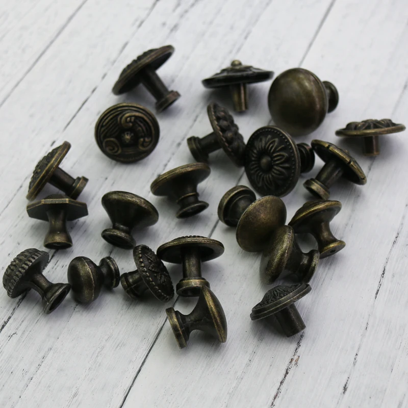 

1PC Retro DecorFurniture Handles Antique Drawer Cabinet Door Knobs Pull Handles