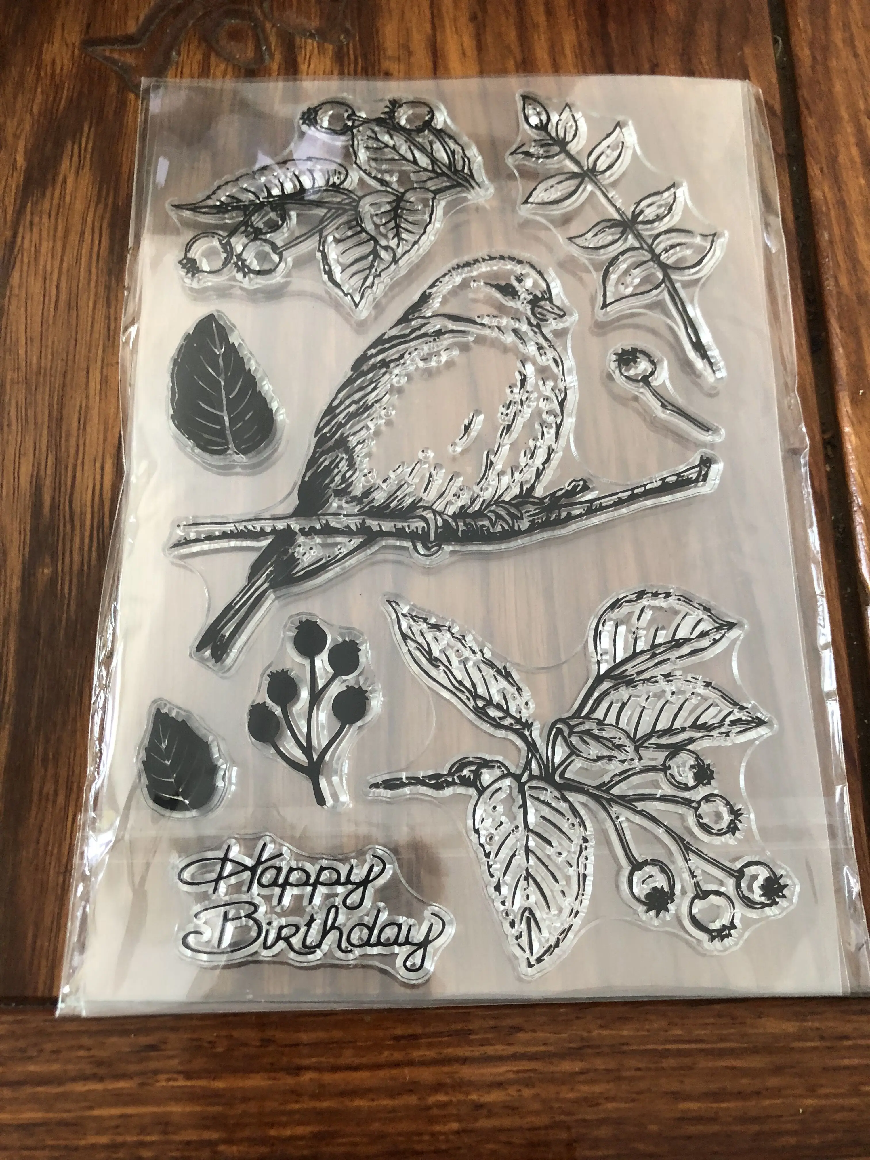 Прозрачный прозрачный силиконовый штамп/печать для скрапбукинга/фотоальбома DIY