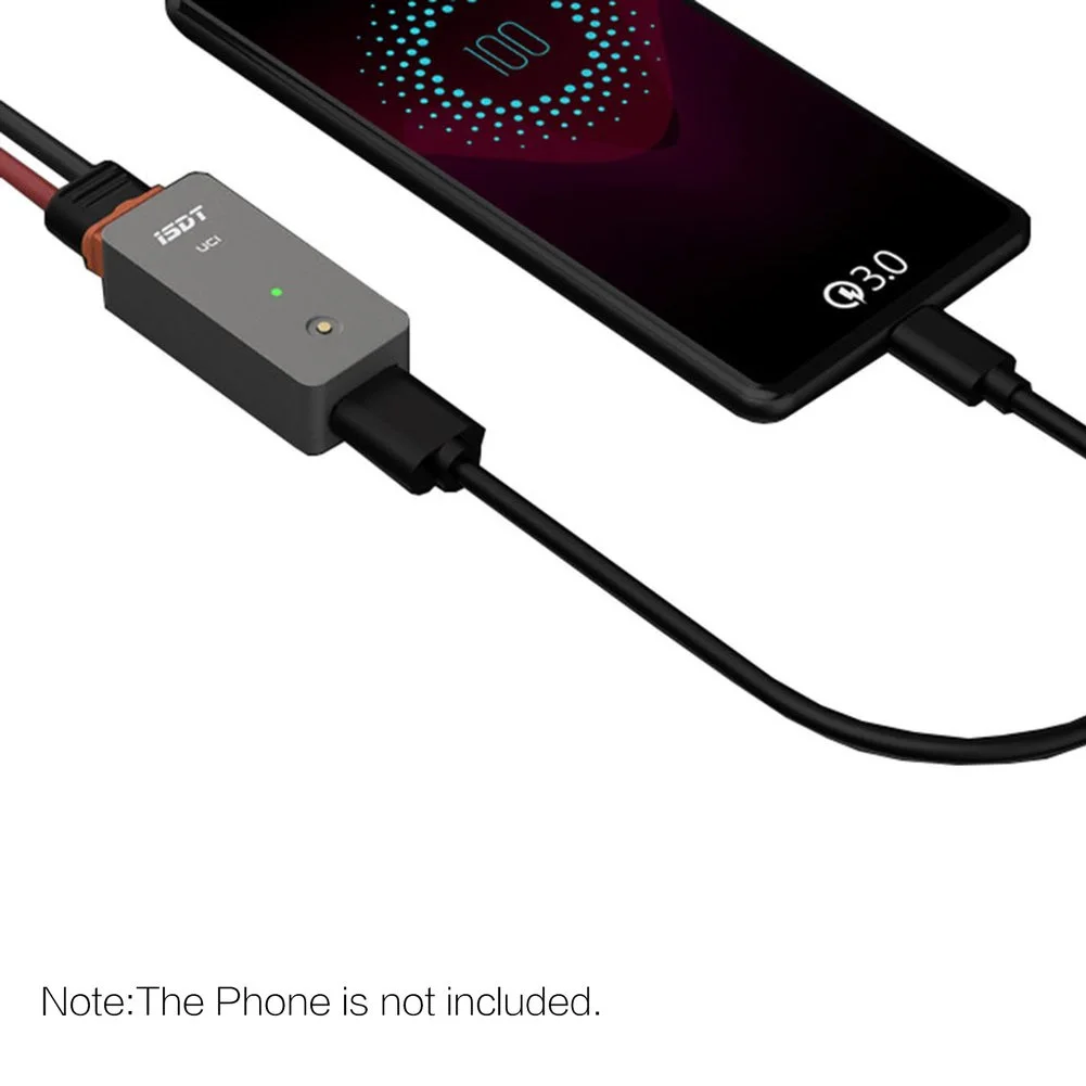 ISDT UC1 18 Вт 2A мини Быстрая зарядка Смарт USB зарядное устройство поддержка 2 0/3 0/FCP/BC1.2