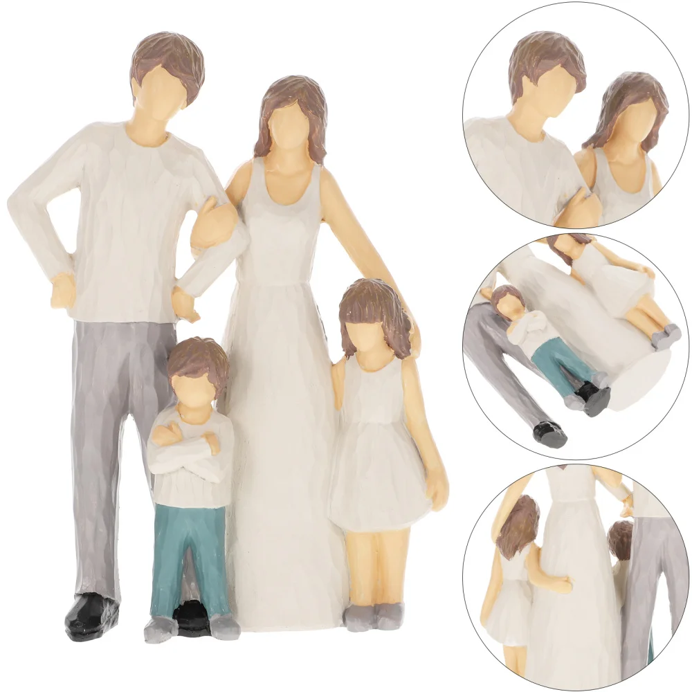 

Chic Home Figurine Ornament Resin Figure Decoration Desktop Figure Ornament