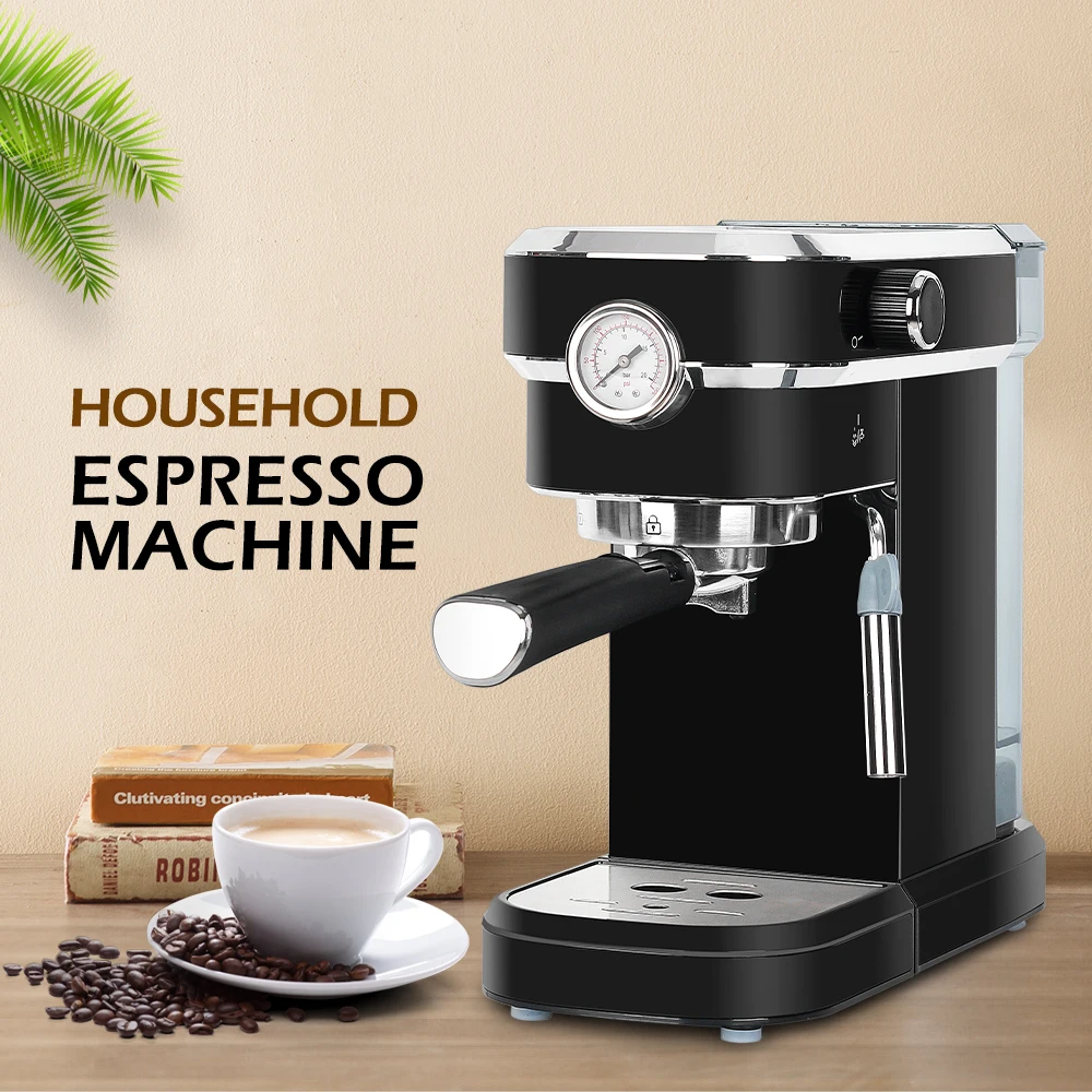 ITOP 15 бар полуавтоматическая кофемашина с манометром Бытовая кофеварка
