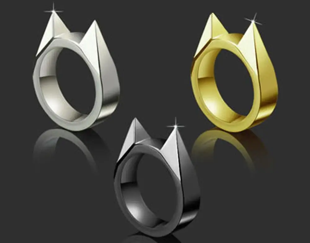 1 шт. женское и мужское безопасное кольцо для выживания инструмент самозащиты из