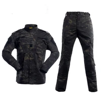 multicam black military uniform camouflage suit tatico tactical military camouflage airsoft paintball equipment clothes