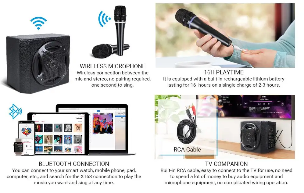 Портативная пассивная акустическая система с bluetooth B18 Мини Компьютерная Колонка