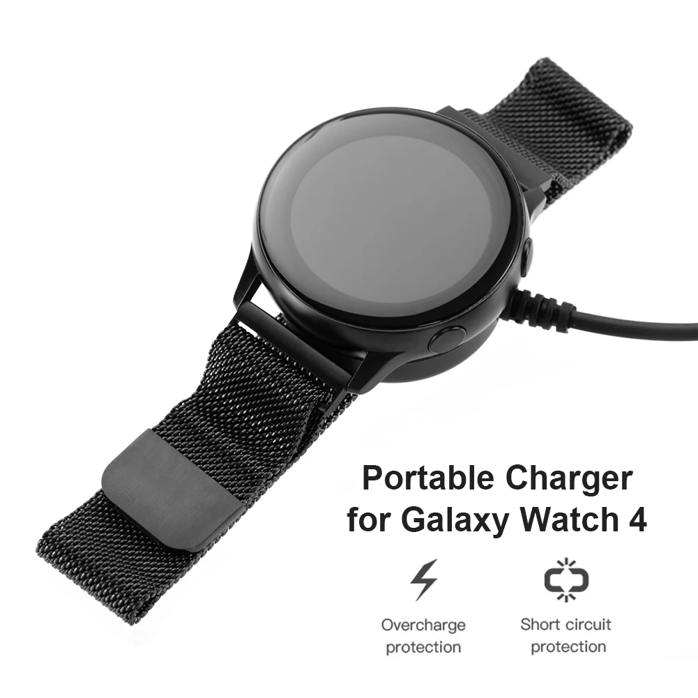 Зарядный кабель для Samsung Galaxy Watch 4 Classic 42 мм 46 зарядная док-станция 3 Active 2 1 держатель