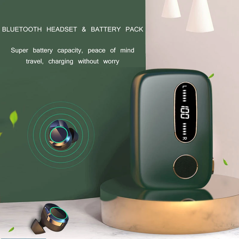 

Беспроводная гарнитура, Bluetooth-наушники без задержки, HD-звонки, шумоподавление, Bluetooth 5,0, гарнитура IPX7