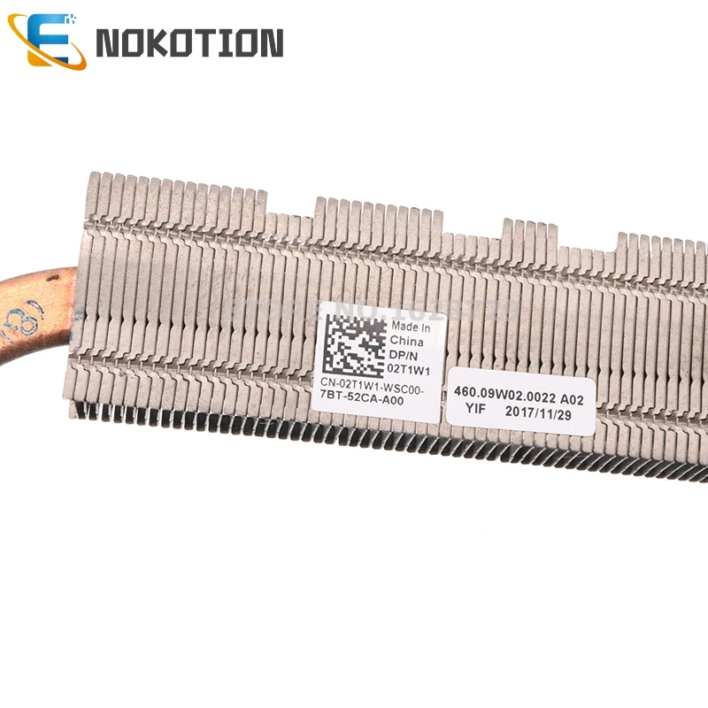 Радиатор NOKOTION CN-02T1W1 02T1W1 2T1W1 для ноутбука dell Inspiron 15 3567 | Компьютеры и офис