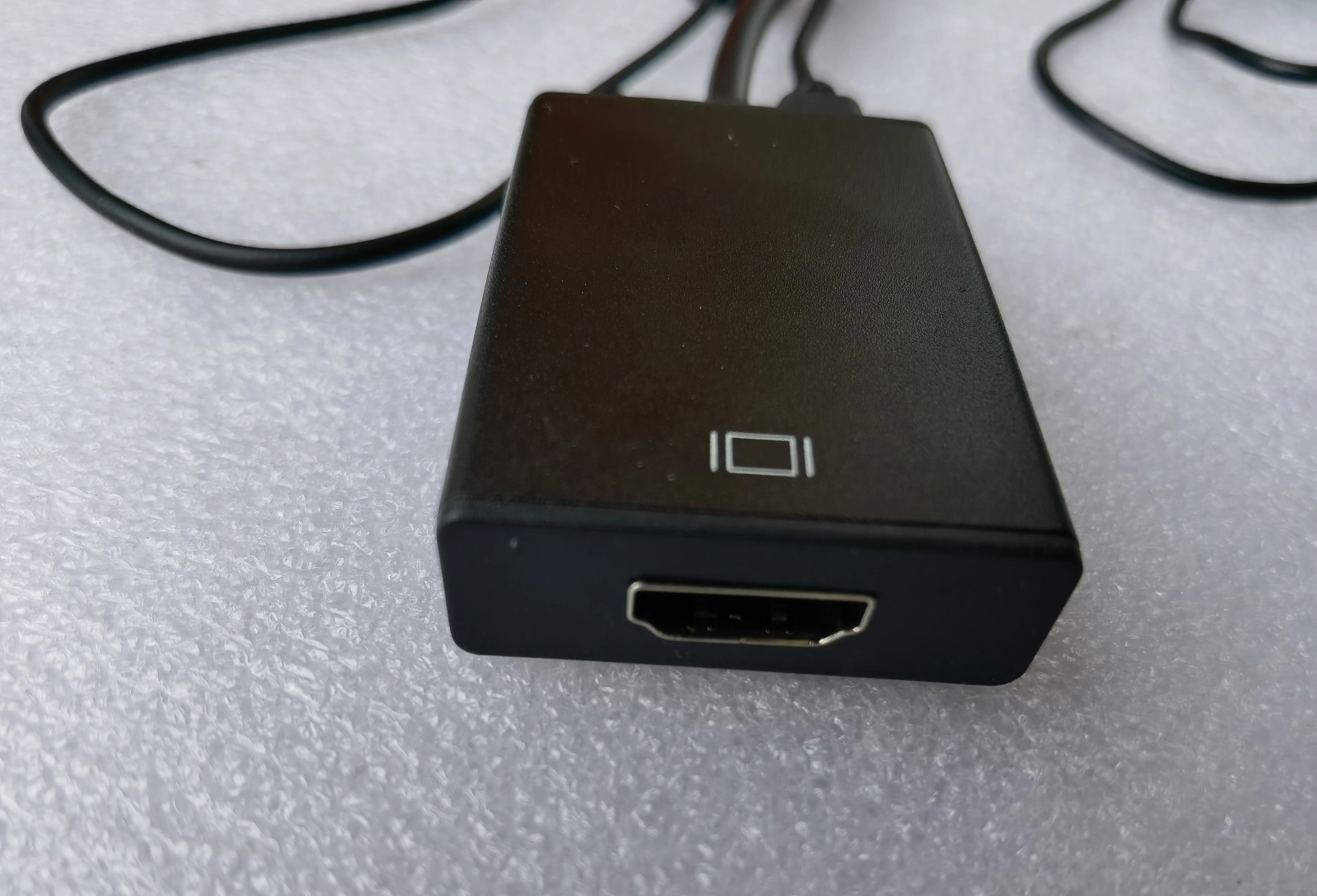 Переходник VGA штекер-HDMI гнездо 1080P выход HDTV Аудио Видео кабель преобразователь