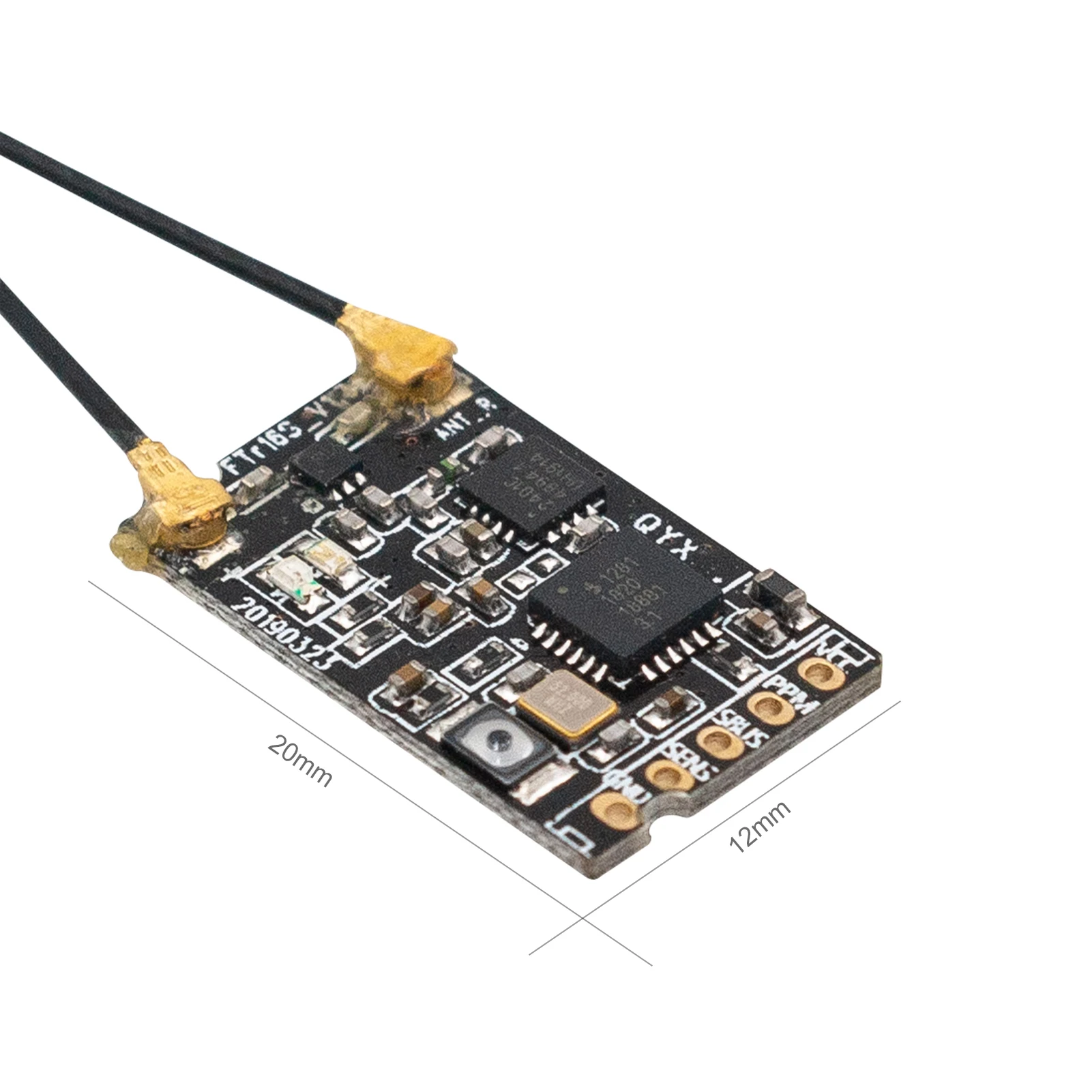 Радиочастотный приемник FLYSKY FTR16S 2 4 ГГц 16 каналов двойная антенна PPM IBUS SBUS для