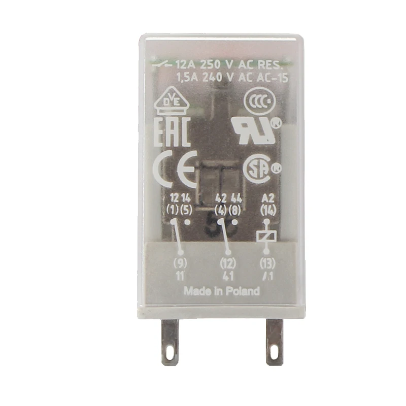 

Электромагнитное промежуточное реле ABB высокой мощности CR-M024DC2L 3L 4L DC24V AC110V AC230V 8 11 14 контактов для осветительного оборудования