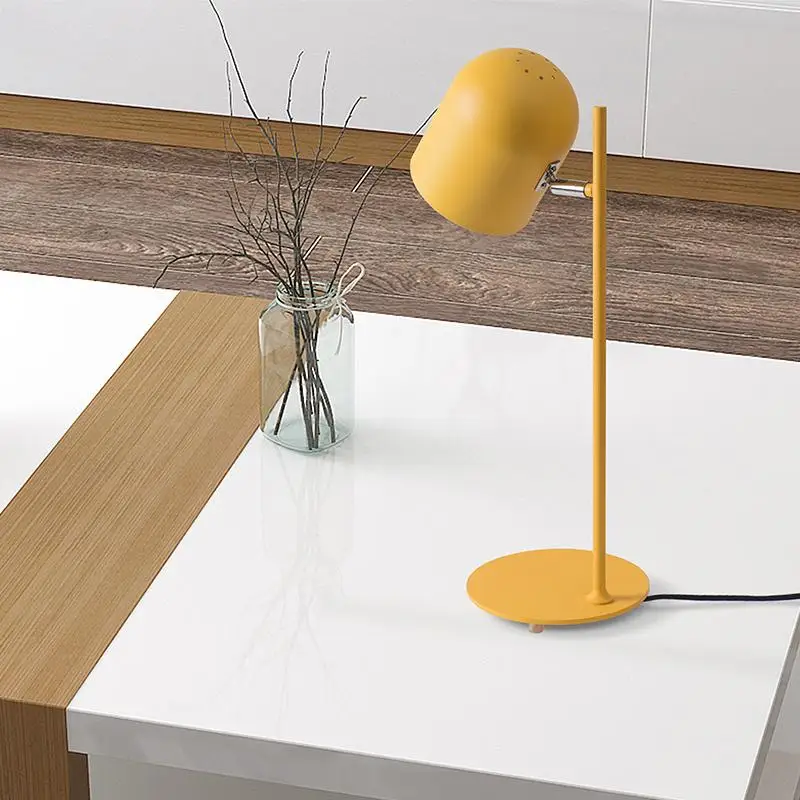 Железная настольная лампа в скандинавском стиле для дома настольные лампы