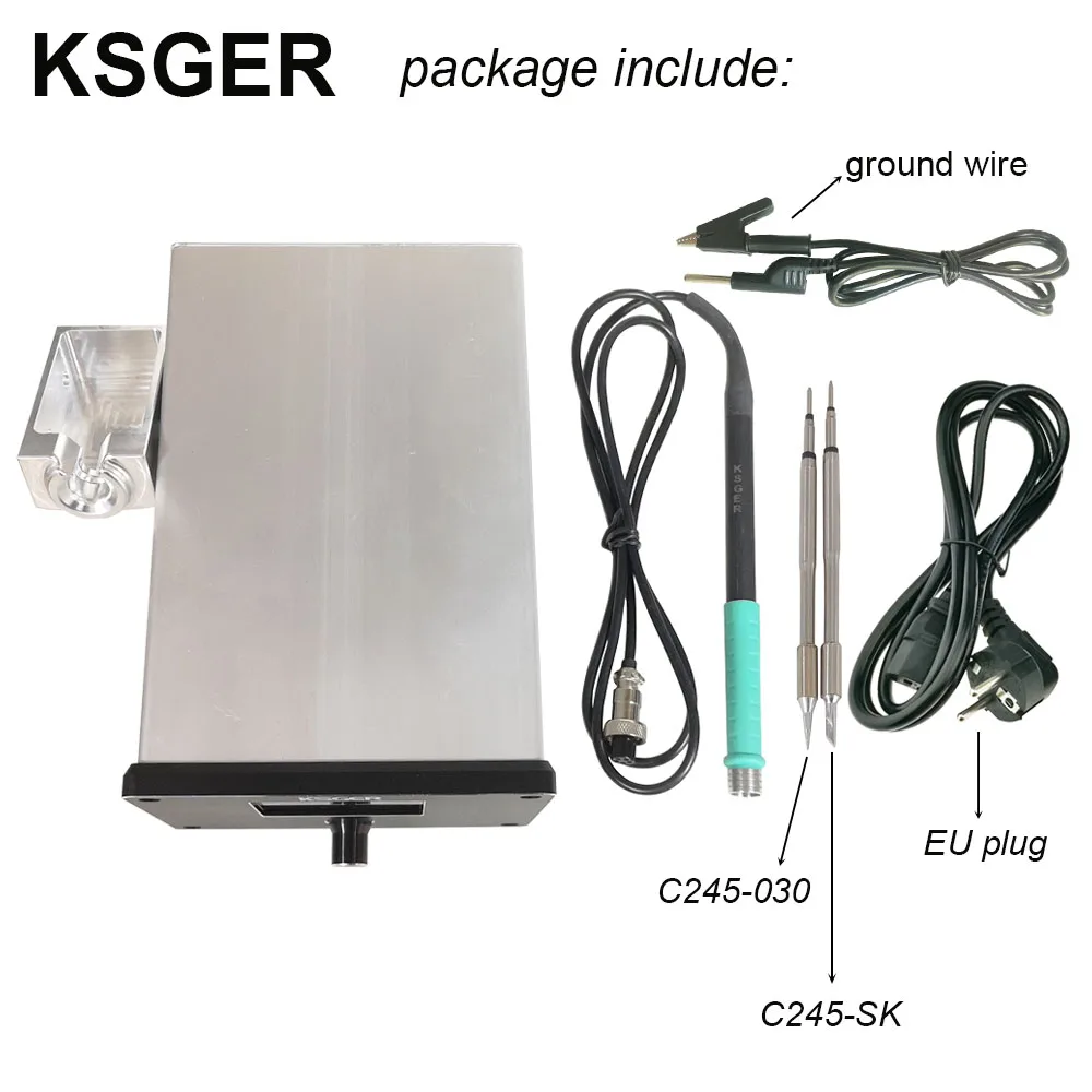 

KSGER CNB-245 Soldering Station OLED Electronic Lead Free Welding 3S Rapid Heating Soldering Iron For JBC Tips 130W Power
