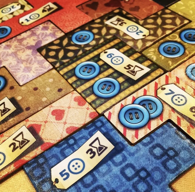 Настольная игра в стиле пэчворк 2 игрока семейный/вечерние лучший подарок для