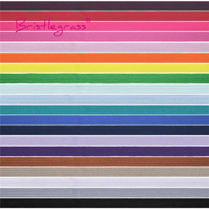 

BRISTLEGRASS 2 5 Yard 3/8" 9mm Flat Skinny Elastic Cord Spandex Rope Latex Rubber Band Face Cover Ear Loop Dress DIY Sewing Trim