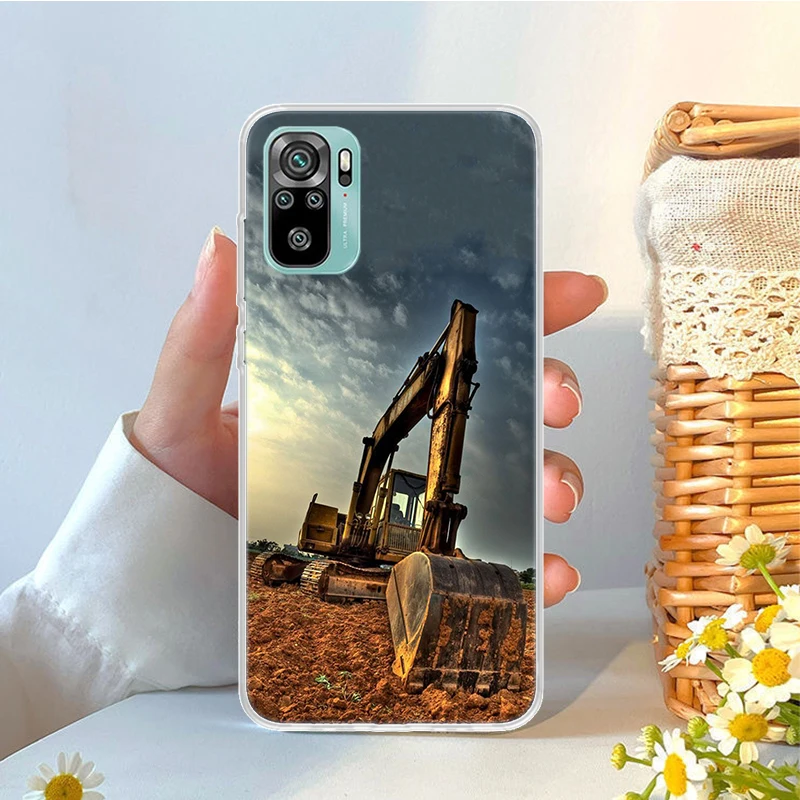 Мягкий чехол для телефона Xiaomi Redmi Note 10 10S 9 9S 9T 8 8T 11 11S 11T 11E 12 Pro Plus 7 6 5