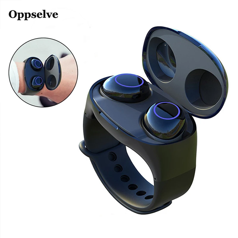 Oppselve Bluetooth 5 0 наушники TWS беспроводные Blutooth Handsfree спортивные с зарядным
