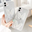 Чехол со звездой и бабочкой для Xiaomi Mi Note 10 Pro 9 SE 9T Pro A3 A2 Lite, мягкий чехол для Xiaomi Redmi Note 9 Pro 8 7 8T 7A 8A 9A 9C