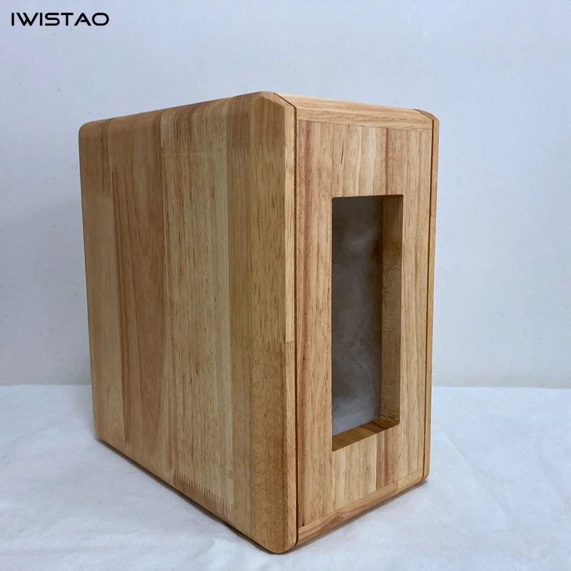 IWISTAO HIFI 4 дюйма полка для книг твердая древесина пустой герметичный динамик шкаф 1
