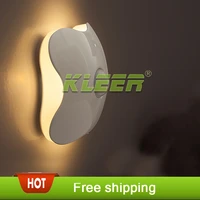 fashion intelligent human motion sensor led night light body auto motion light sensor induction lamp creative shape