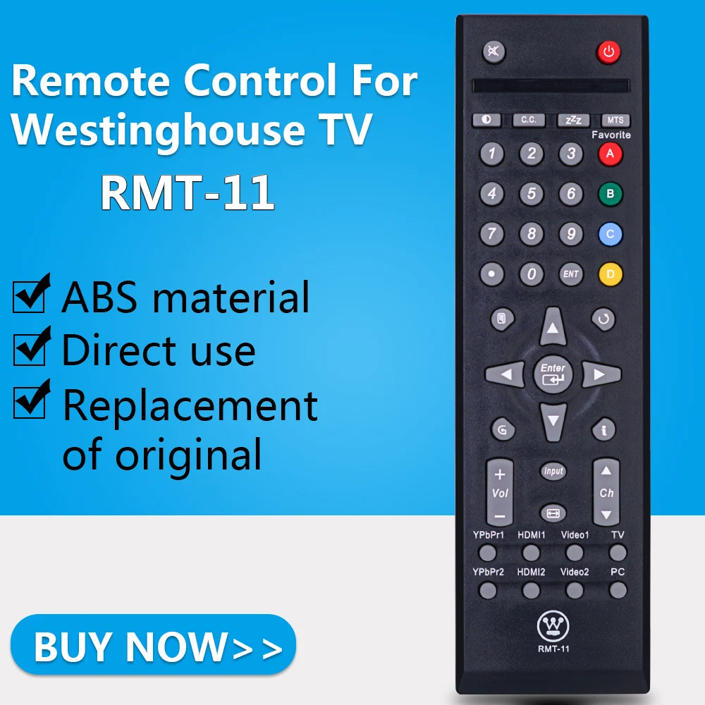 Новый RMT 11 заменить дистанционного Управление подходит для Westinghouse ТВ LD 4680 4255AR 4258