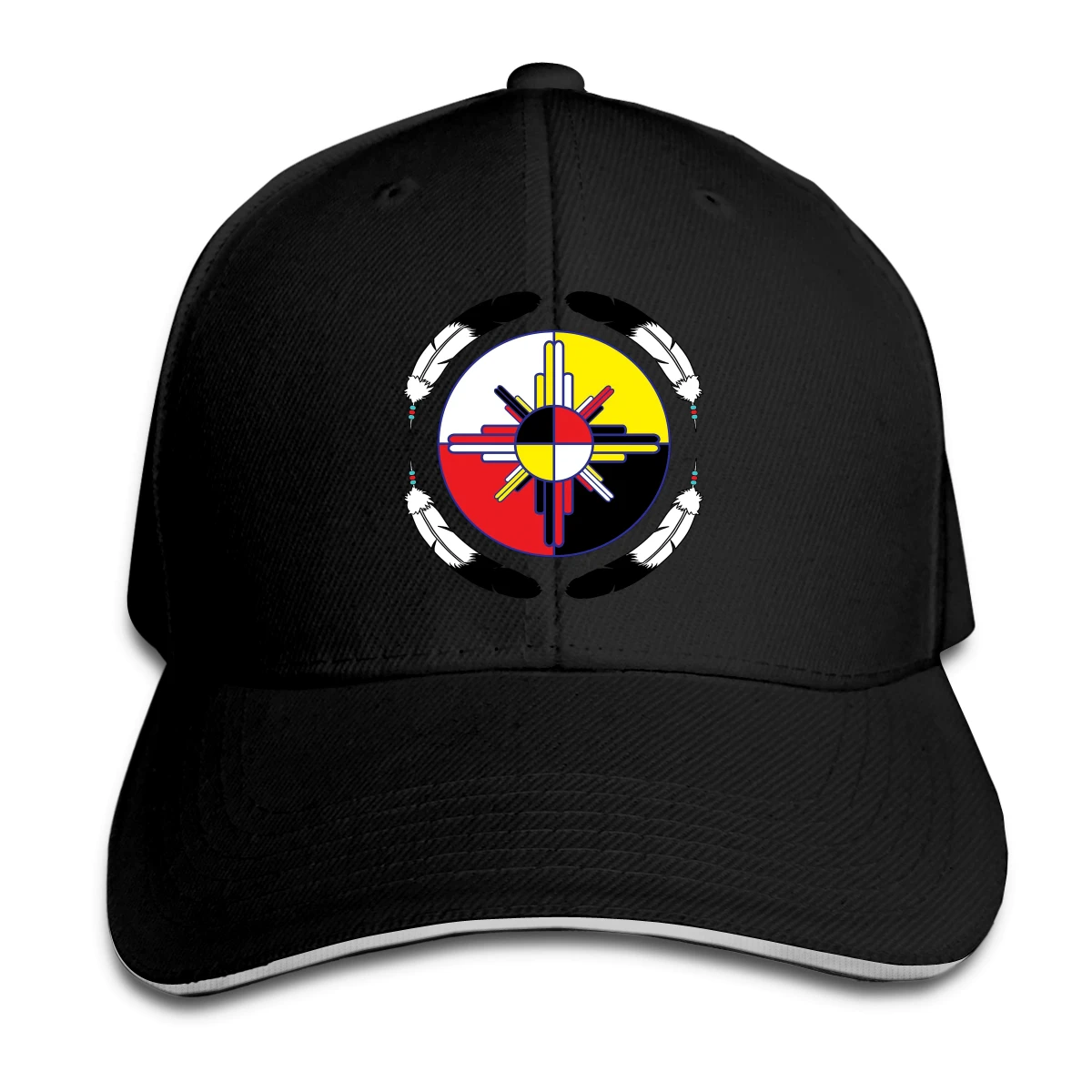 

Native American Medicine Hat Baseball Cap for Men Women Fashion Adjustable Sun Hat