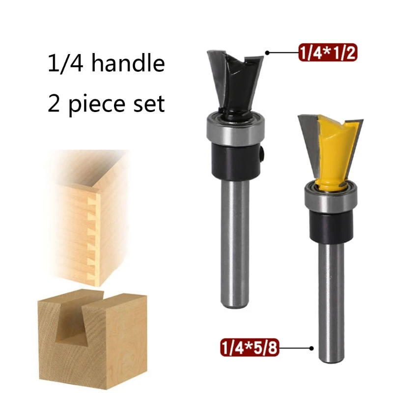 

Bearing Imitation Dovetail Cutter Groove Milling Cutter Engraving Machine Trimming Machine Woodworking Milling Cutter