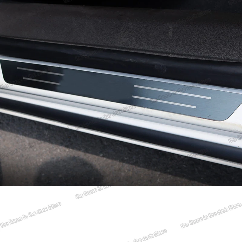 Lsrtw2017 Автомобильная дверь из нержавеющей стали с защитой от царапин пороговая