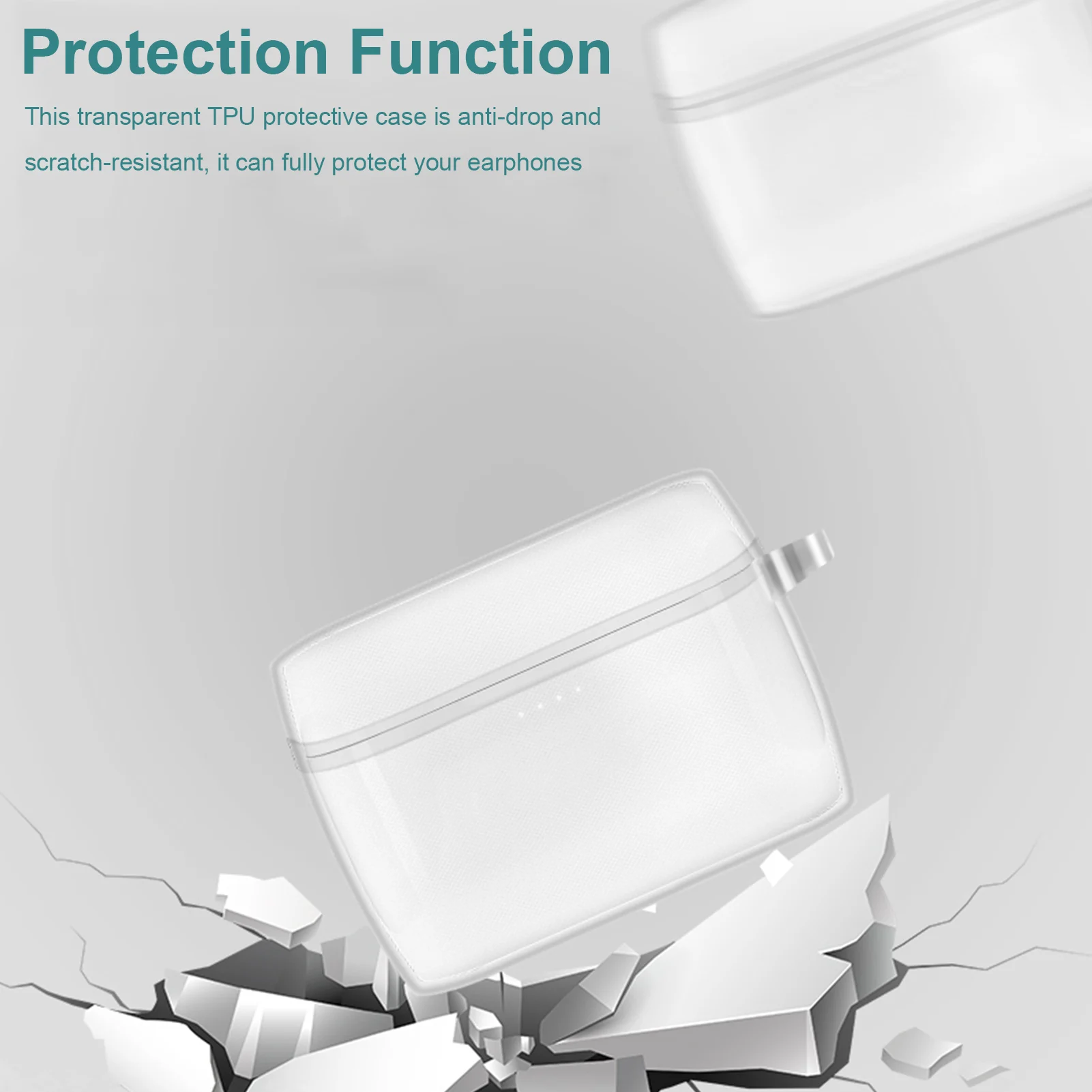 TPU Anti Scratch Case Protective Skin Cover For Meizu POP2s Bluetooth Headset Transparent Full Package Soft Dropship | Электроника