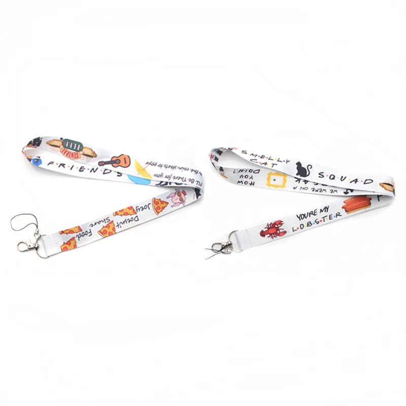 CA249 друзья ТВ Ремешок шейный ремешок для ключа ID карты мобильного телефона ремни