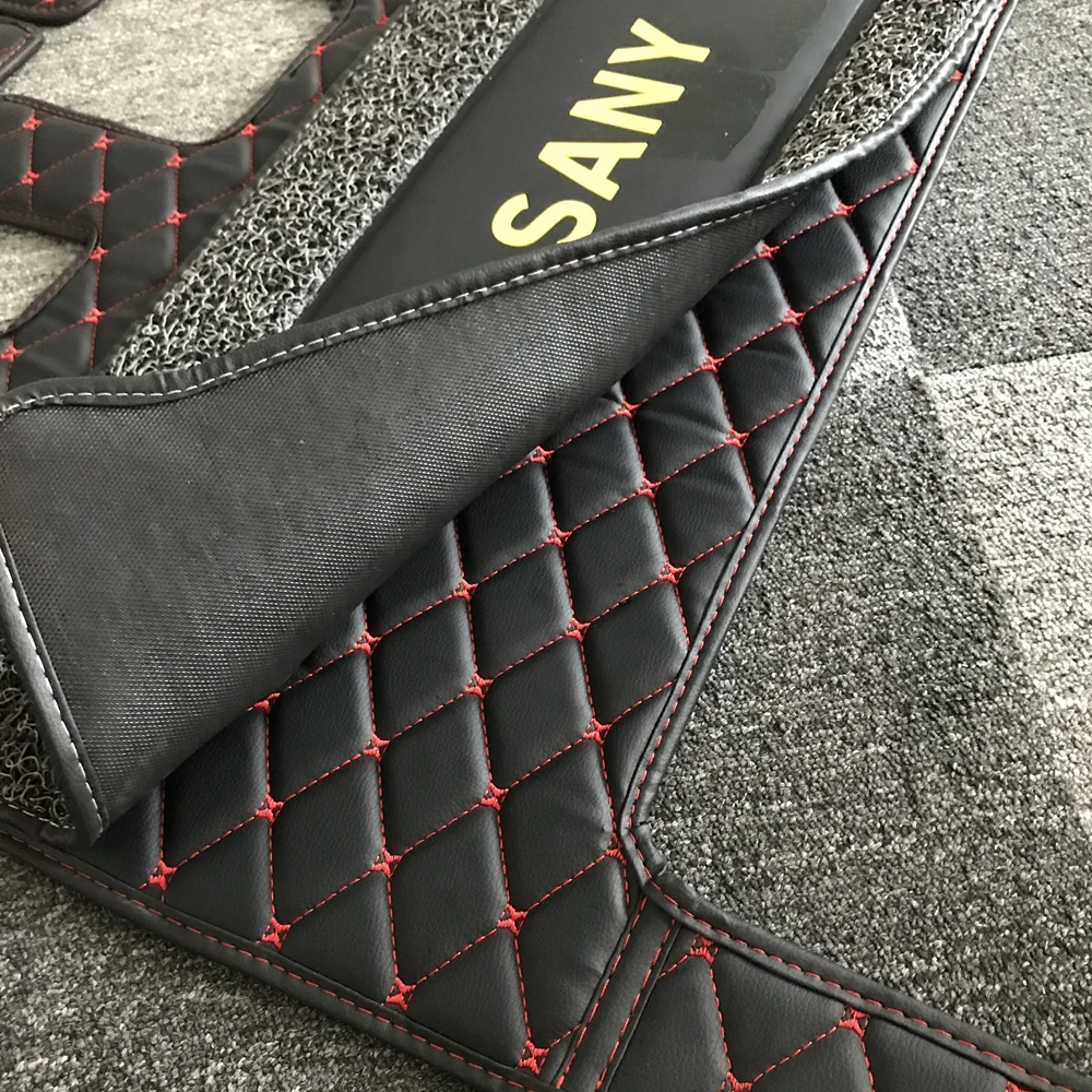 저렴한 Sany 중공업 굴삭기용 SY115C-10/SY195C-10 SANY 새 모델 굴삭기 그라운드 접착제 Sany 매트, 러그 청소