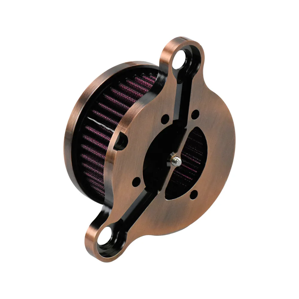 Бронзовый воздушный фильтр для мотоцикла с ЧПУ воздухозаборная система Harley Sportster