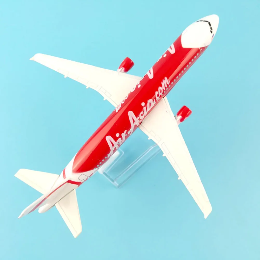 1/400 Air Asia A320 сплав самолет Коллекция Модель 16 см Металл самолета строительные