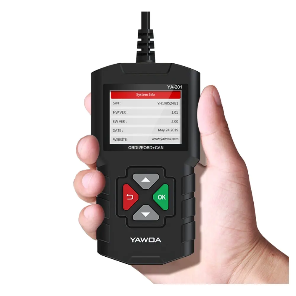 EDIAG YA201 OBD2 считыватель кодов OBD 2 YA201 автоматический считыватель обновления через USB Бесплатный пожизненный OBD II автомобильный диагностический инструмент PK CR3001 AL319