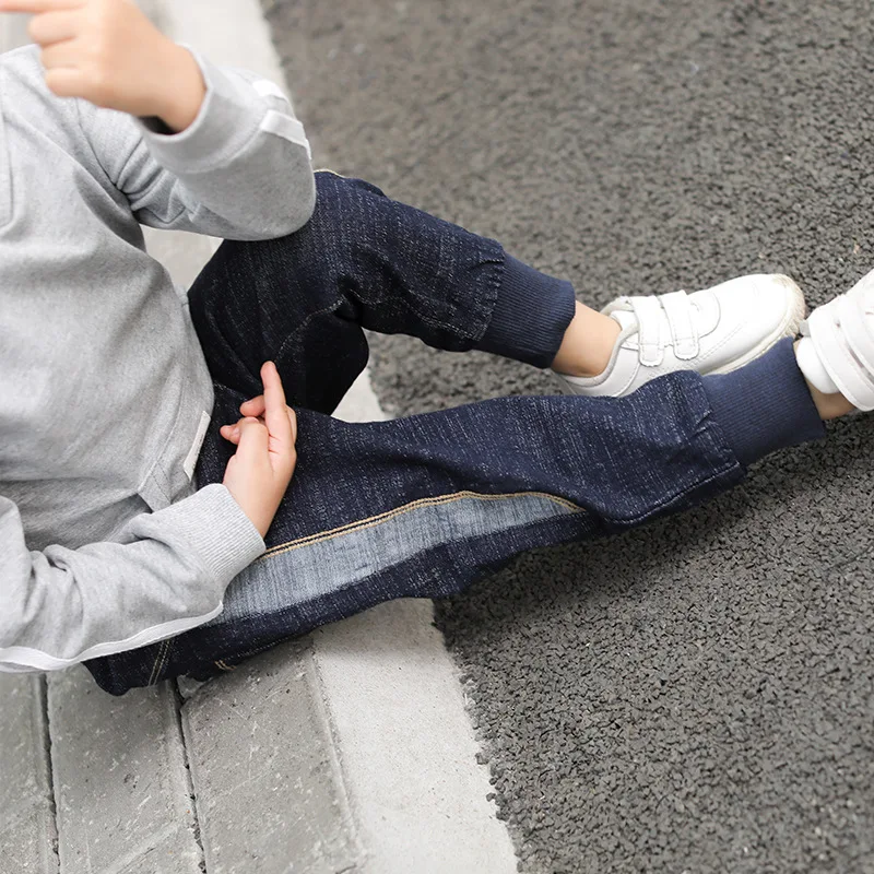 SHUJIN/Детские джинсы для мальчиков 2019 г. Новая детская одежда на весну и осень штаны