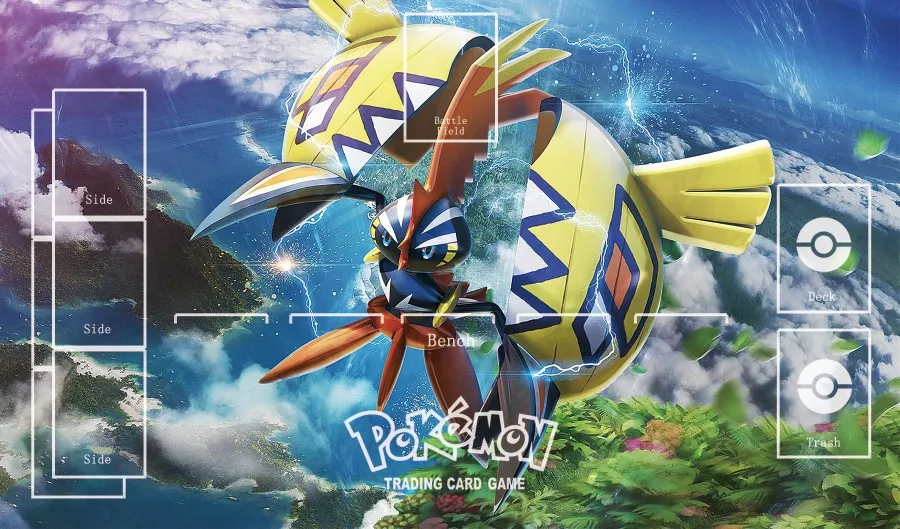 Аксессуары Takara Tomy PTCG игровой коврик с покемоном настольная карточная игра Tapu Koko GX