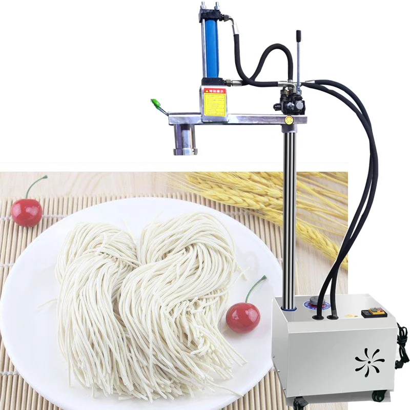 

Commercial Hydraulic Rake Ramen Noodle Machine Stainless Steel Electric Cold Noodle Machine 220v 2500w Noodle Machine