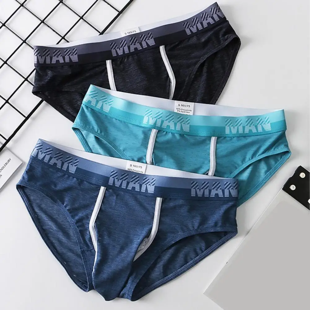 

Men Panties Unique Lightweight Stripe Low Waist Elephant Nose Briefs for Inside Wear Men Briefs Men Briefs
