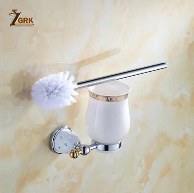 bathroom accessories set chrome finish diamond toilet paper holder towel bar bath hardware set bathroom decoration accessories free global shipping