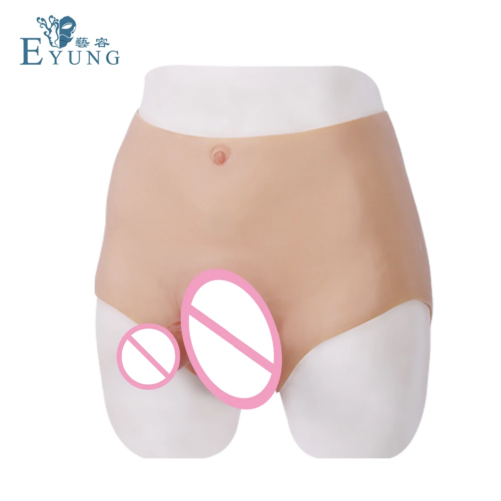 Eyung силиконовые трусы с фаллоимитатором пенисом реалистичный пенис ремешок на