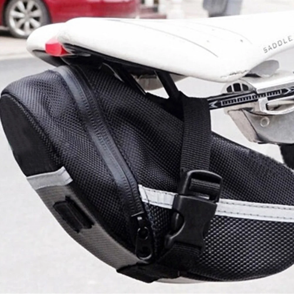

Bike Saddle Bag Bike Outdoor Seat Saddle package Waterproof Bicycle Wedge Pack Strap on Pouch Cycling Repair Tools Bags